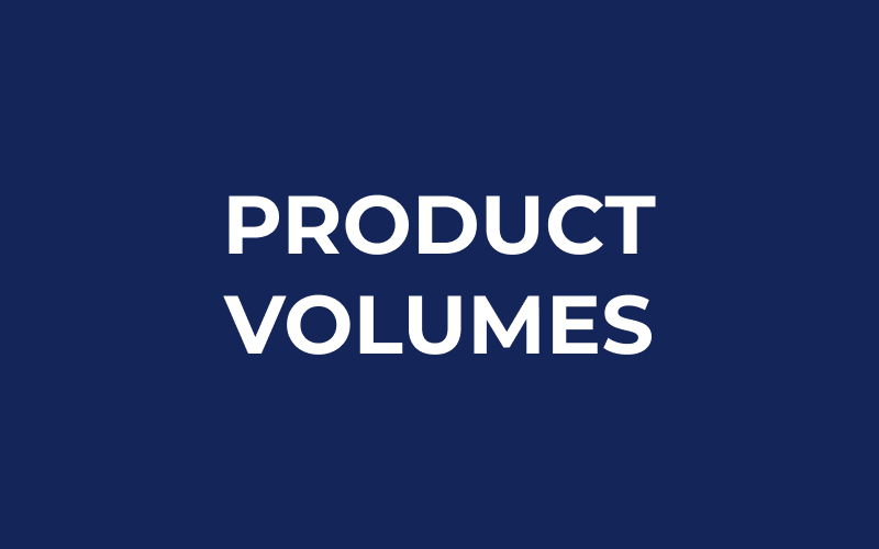 Product volumes