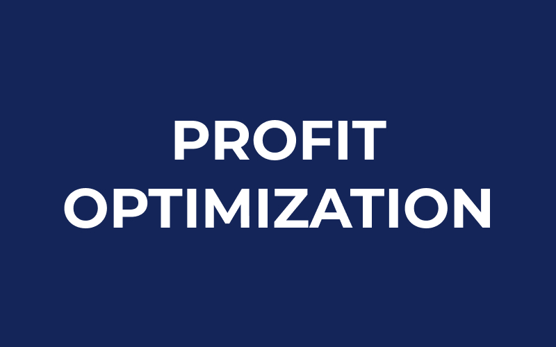 Profit optimization