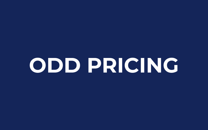 Odd pricing