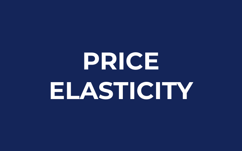 Price elasticity