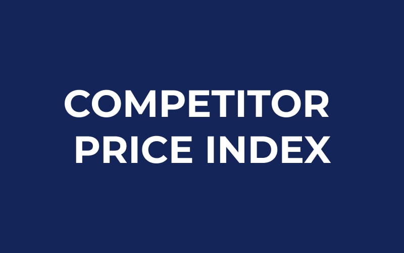 Competitor price index