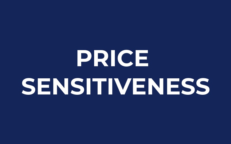 Price sensitiveness